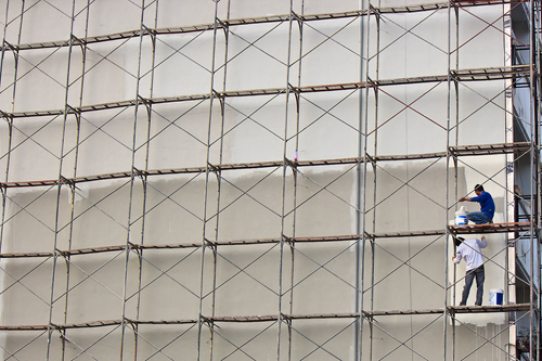 大樓牆面粉刷工程 王嘉益